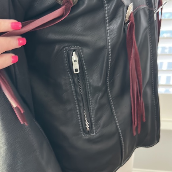 Vintage leather & suede  jacket - Picture 4 of 13